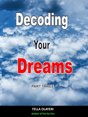 cover image of Decoding Your Dreams, Part Three